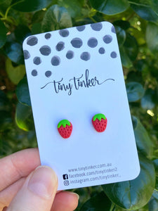 Strawberry Earrings