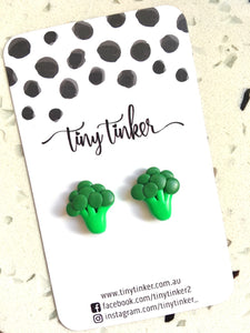 Broccoli Earrings