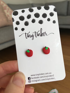 Apple Earrings