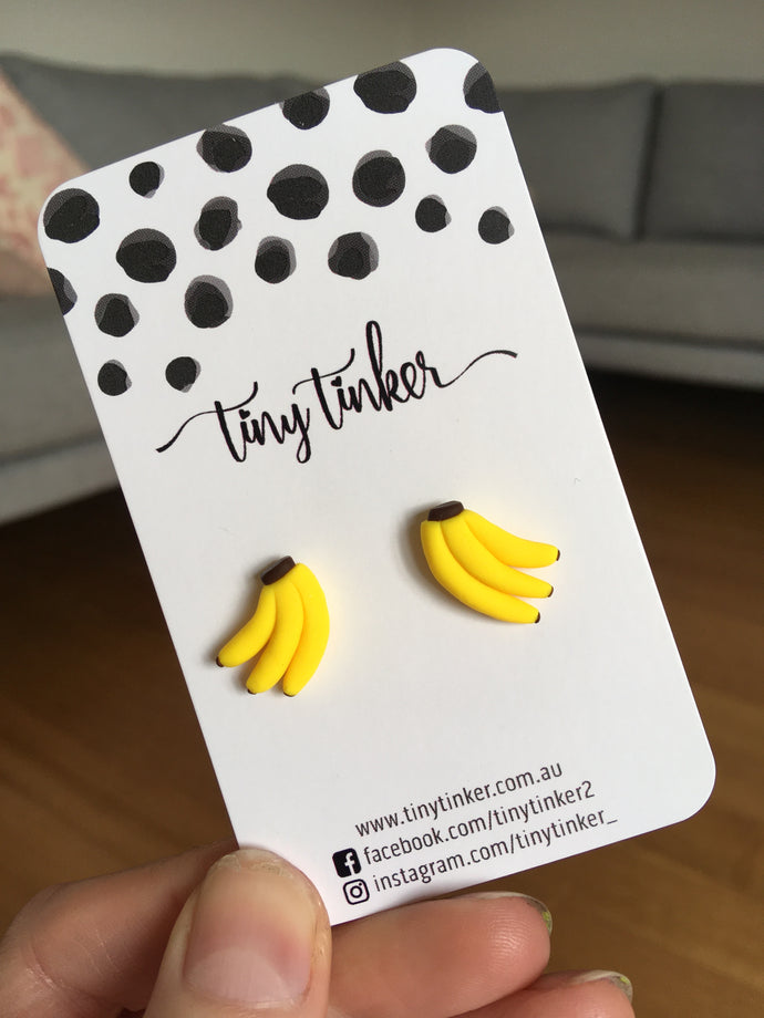 Banana Earrings