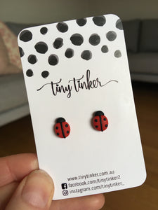 Ladybug Earrings