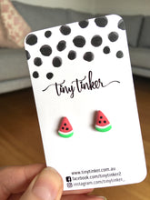 Load image into Gallery viewer, Watermelon Earrings
